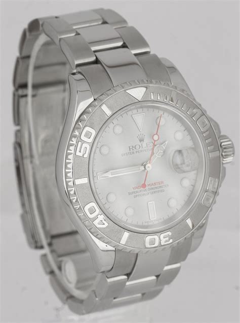 rolex yachmaster stainless steel watch